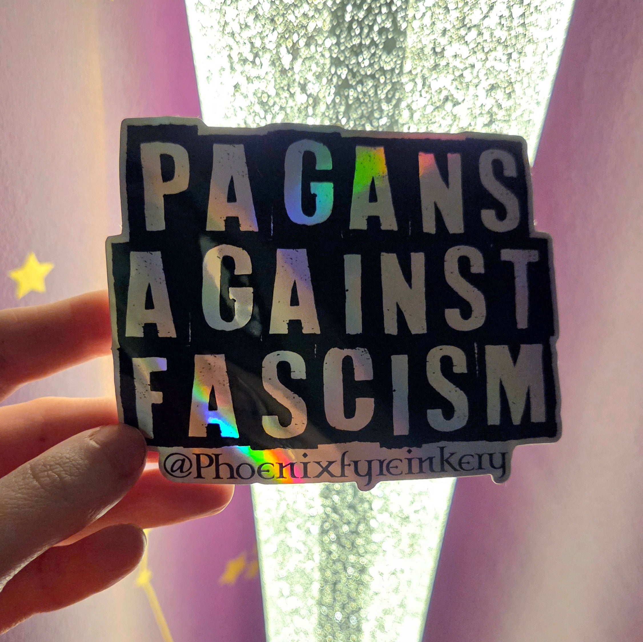 Pagans Against Fascism Sticker