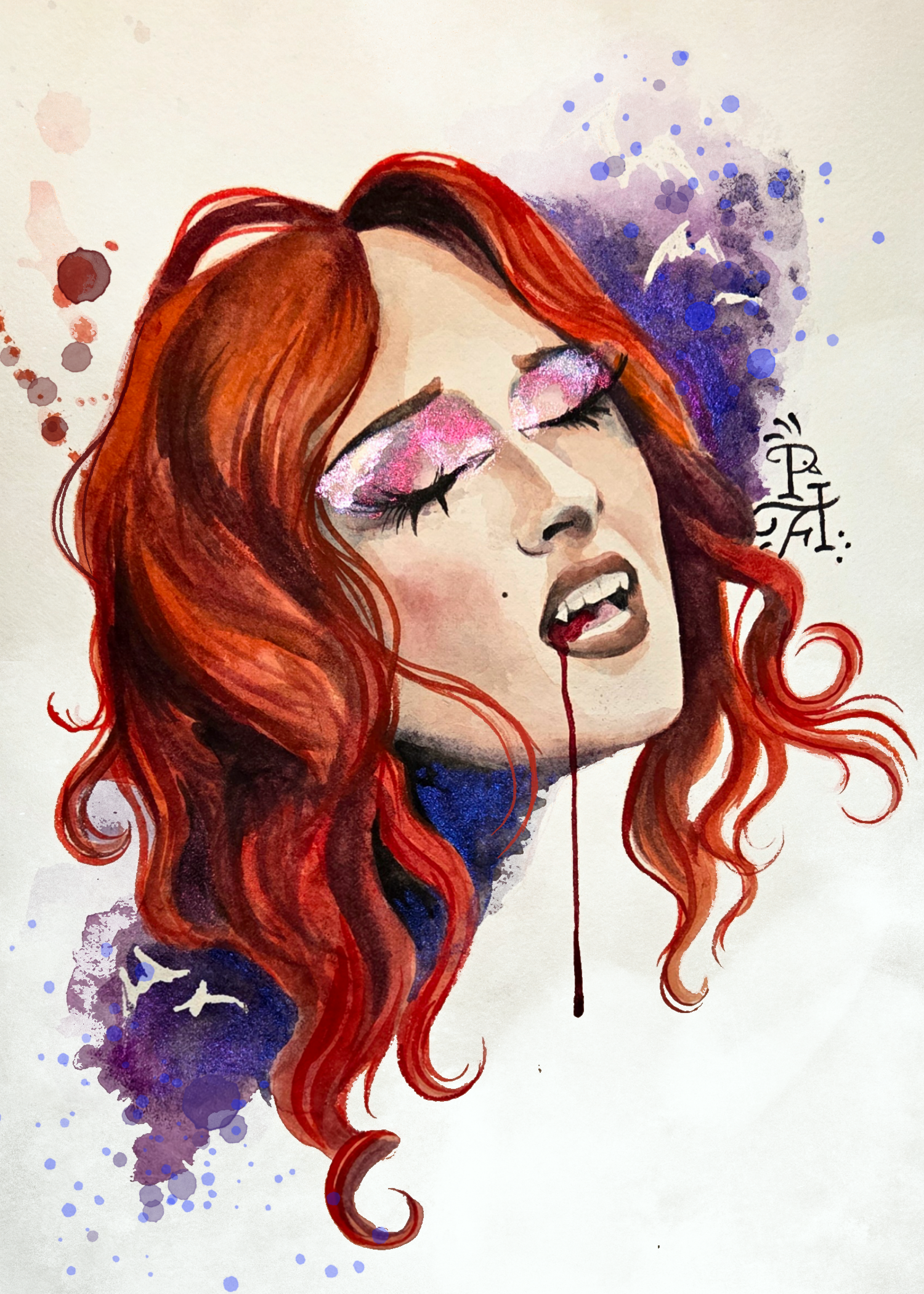 Red Wine Supernova (Chappell Roan) Art Print